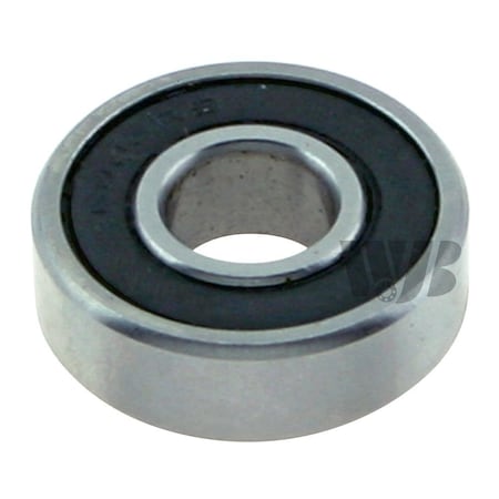 Wjb Ball Deep Groove Radial, Rb6000-2Rs RB6000-2RS